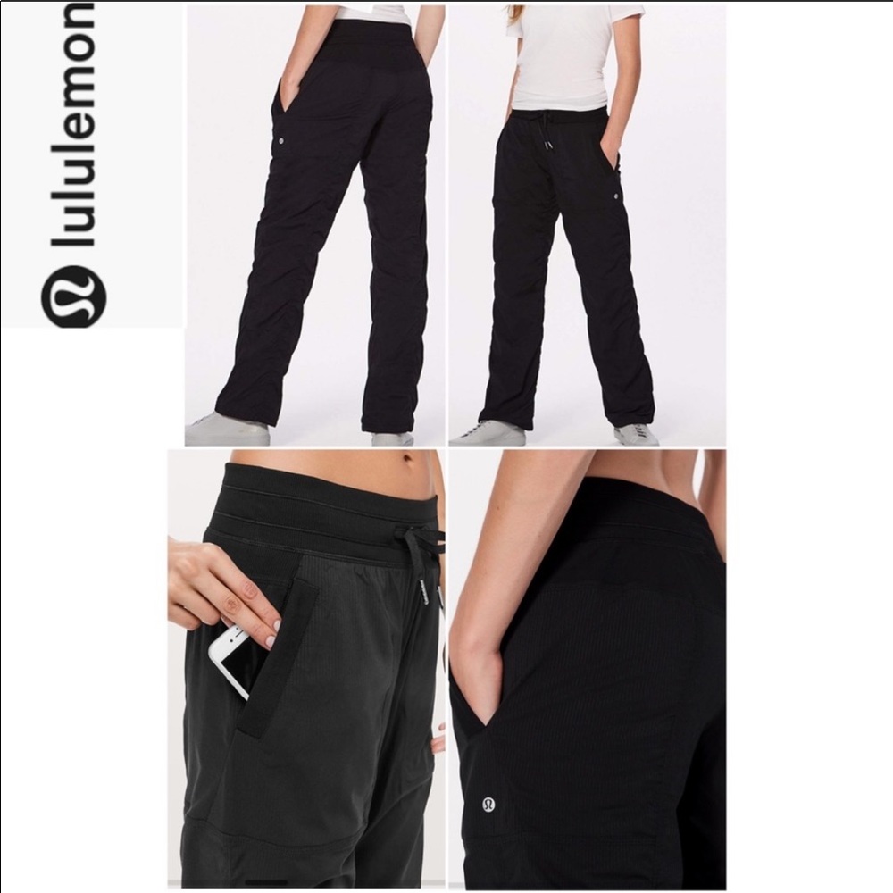 Lululemon dance studio black pants